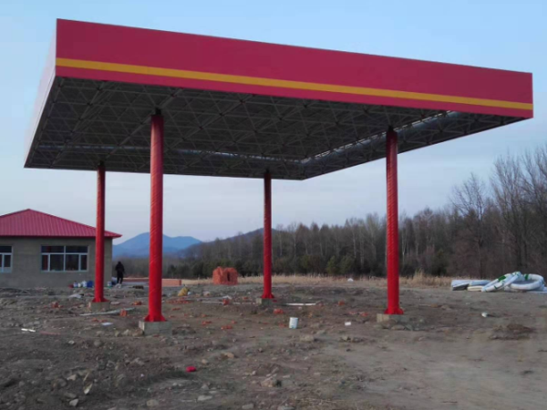 萍乡加油站网架